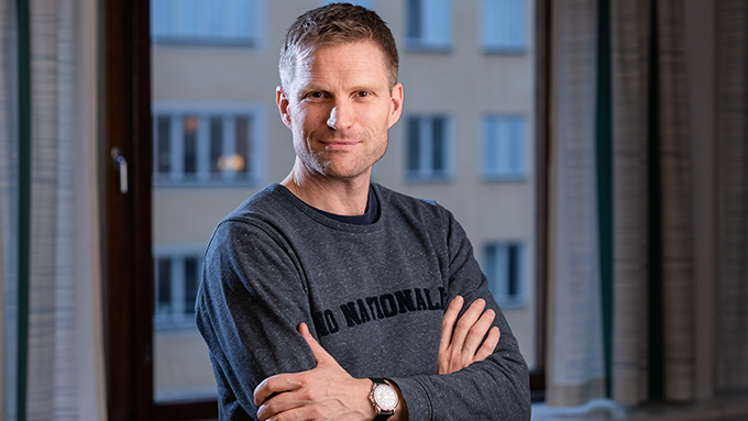 Bild på Magnus Söderberg från Ratio som är Partille kommuns miljöstipendiat 2020.