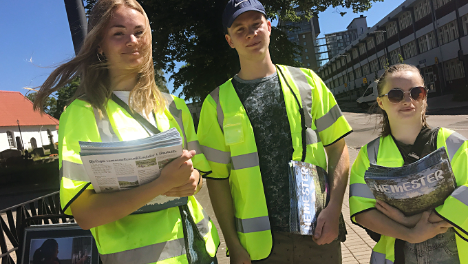 Bild på hemesterambassadörer