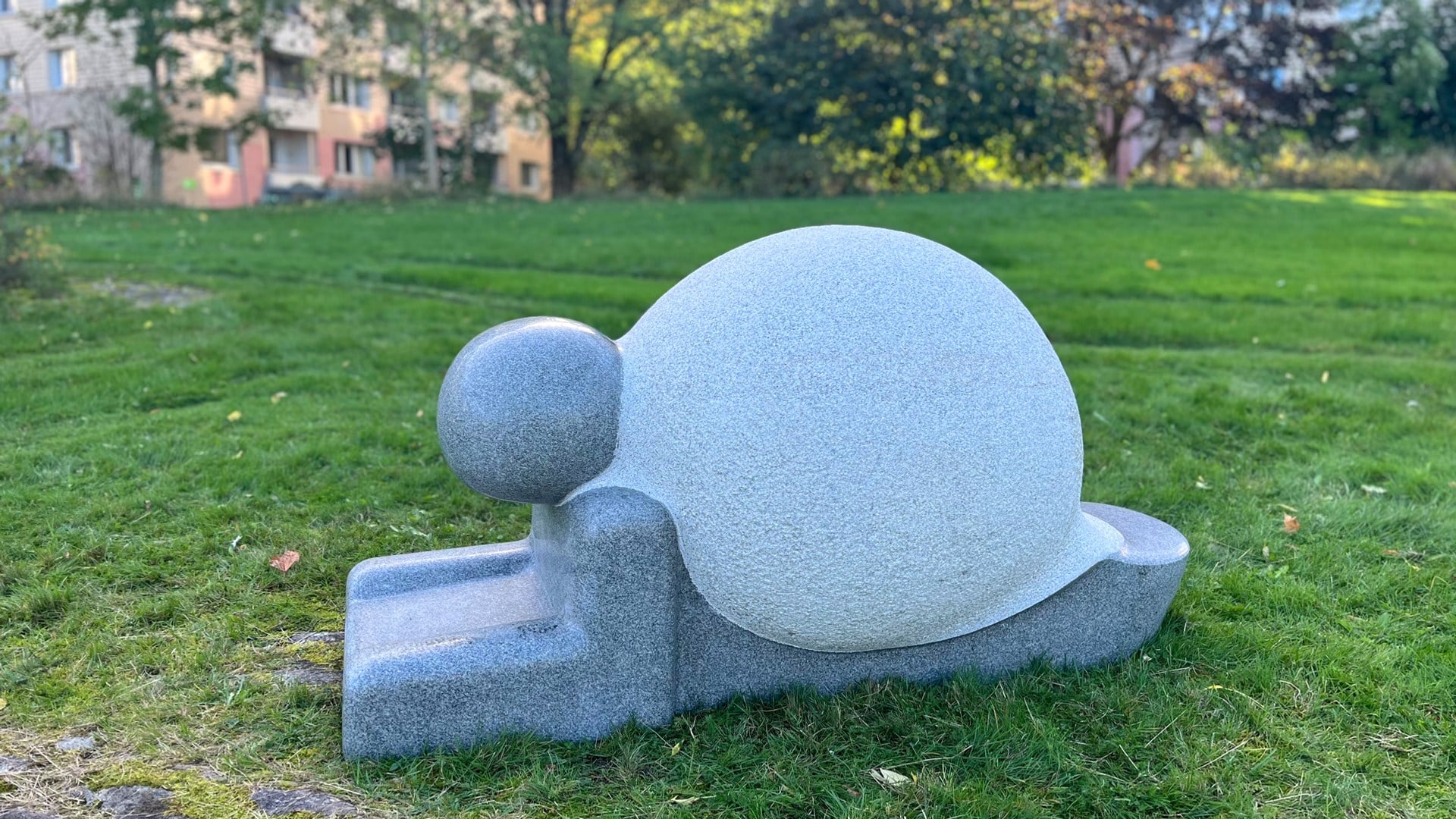 Bild som visar skulpturen Snailking