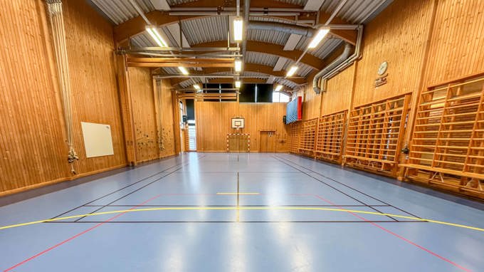 Lillegårds gymnastiksal.