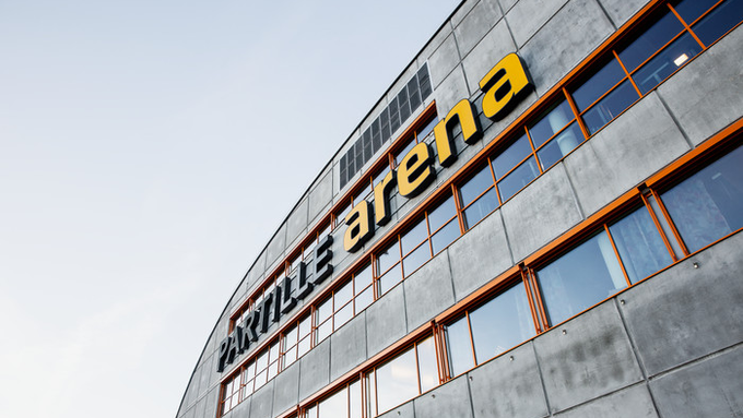 Bild på Partille arena.