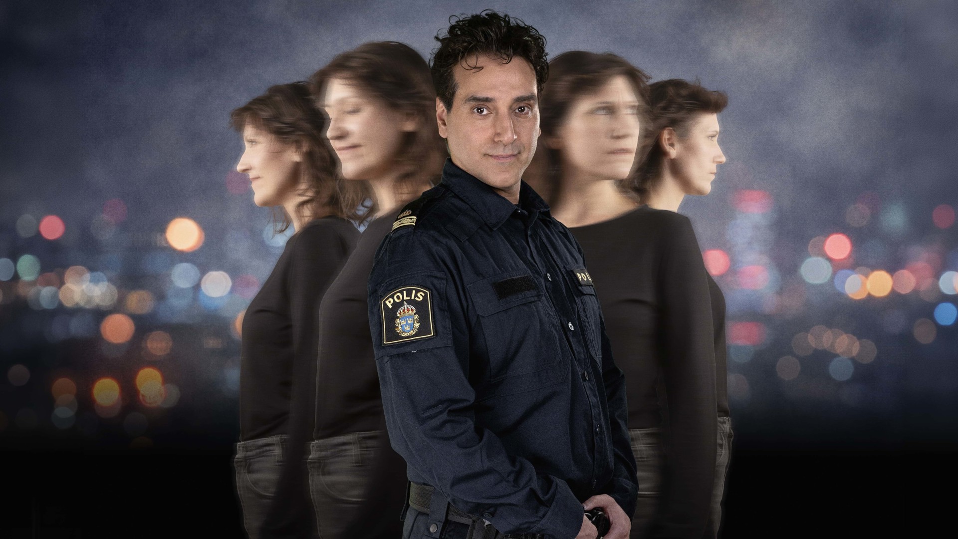 bild på skådespelare i polisuniform